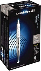 Uni-Ball - Roller Ball 0.8mm Stick Pen - Blue & Black - Best Tool & Supply