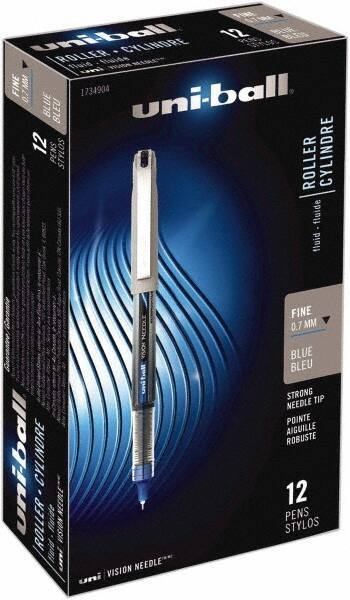 Uni-Ball - Roller Ball 0.7mm Stick Pen - Blue - Best Tool & Supply