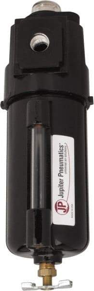 PRO-SOURCE - 27 CFM Oil Removal Filter - 1/4" 250 psi, Manual Drain - Best Tool & Supply