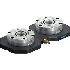 Schunk - NSL Manual CNC Quick Change Clamping Module - 2 Module Center, Top Mount, 7,500 kN Retention Force, 6 bar (87 Lb/Sq In) Unlocking Pressure, 0.005mm Repeatability - Best Tool & Supply