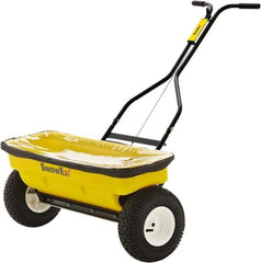 Trynex - 160 Lb Polyethylene Walk Behind Drop Landscape Spreader - 12" Pneumatic Wheels - Best Tool & Supply