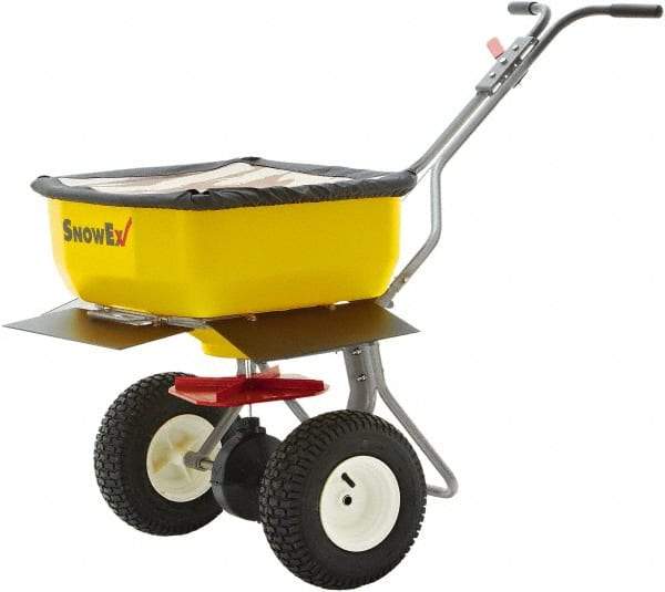 Trynex - 160 Lb Polyethylene Walk Behind Broadcast Landscape Spreader - 12" Pneumatic Wheels - Best Tool & Supply