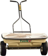 Trynex - 120 Lb Polyethylene Walk Behind Drop Landscape Spreader - 12" Pneumatic Wheels - Best Tool & Supply