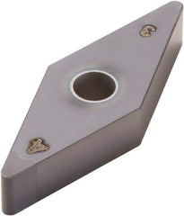 Seco - VNGA331 Grade CBN060K CBN Turning Insert - 35° Diamond, 3/8" Inscr Circle, 3/16" Thick, 1/64" Corner Radius - Best Tool & Supply