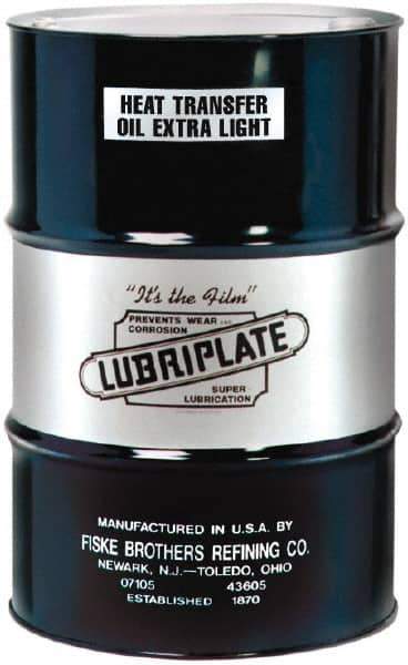 Lubriplate - 55 Gal Drum, Mineral Heat Transfer Oil - SAE 10, ISO 32, 6 cSt at 100°C, 34 cSt at 40°C - Best Tool & Supply