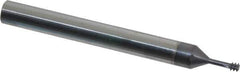 Scientific Cutting Tools - #6-32 UNC, 0.1" Cutting Diam, 3 Flute, Solid Carbide Helical Flute Thread Mill - Internal Thread, 0.26" LOC, 2-1/2" OAL, 1/4" Shank Diam - Best Tool & Supply