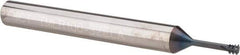 Scientific Cutting Tools - #6-32 UNC, 0.1" Cutting Diam, 3 Flute, Solid Carbide Helical Flute Thread Mill - Internal Thread, 0.4" LOC, 2-1/2" OAL, 1/4" Shank Diam - Best Tool & Supply