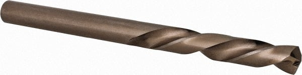 Cle-Line - 1/4" Cobalt, 135° Point, Straight Shank Maintenance Drill Bit - Best Tool & Supply