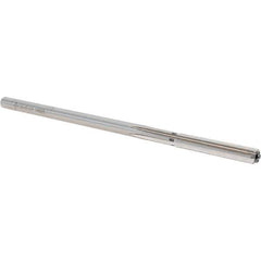 Cleveland - 6mm High Speed Steel 6 Flute Chucking Reamer - Straight Flute, Straight Shank, 38.1mm Flute Length, 152.4mm OAL - Best Tool & Supply