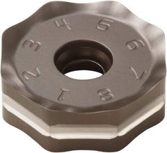 Seco - ONMU090520 M12 Grade T350M Carbide Milling Insert - TiCN/Al2O3 Finish, 0.228" Thick, 0.866" Inscribed Circle - Best Tool & Supply