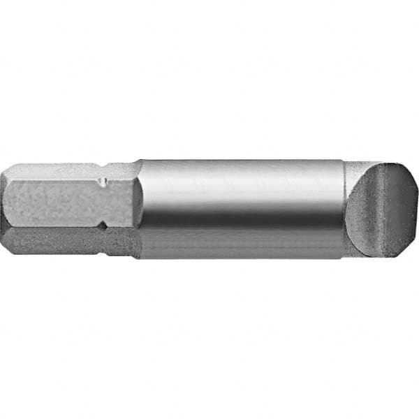 Apex - Slotted Screwdriver Bits Reversible: NonReversible Blade Width (Decimal Inch): 0.295 - Best Tool & Supply