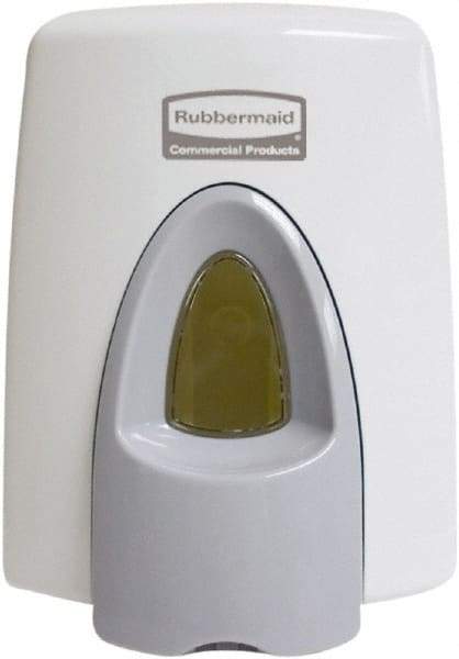 Rubbermaid - 400 mL Foam Seat Cleaner System Dispenser - Plastic, Wall Mounted, White - Best Tool & Supply