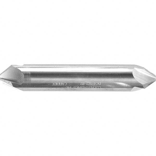 Melin Tool - 5/8" Head Diam, 5/8" Shank Diam, 4 Flute 90° Solid Carbide Countersink - Best Tool & Supply