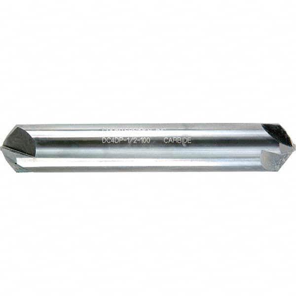 Melin Tool - 5/8" Head Diam, 5/8" Shank Diam, 4 Flute 90° Solid Carbide Countersink - Best Tool & Supply