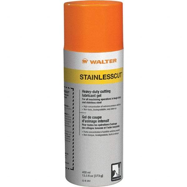 WALTER Surface Technologies - StainlessCut, 11 oz Aerosol Cutting Fluid - Aerosol, For Broaching, Drilling, Milling, Reaming, Sawing, Turning - Best Tool & Supply