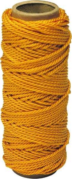 Irwin - #18, Nylon Braided Twine - Orange - Best Tool & Supply