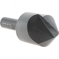 Melin Tool - 1-1/4" Head Diam, 1/2" Shank Diam, 1 Flute 90° High Speed Steel Countersink - Best Tool & Supply