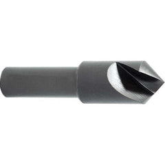 Melin Tool - 7/8" Head Diam, 1/2" Shank Diam, 1 Flute 60° High Speed Steel Countersink - Best Tool & Supply