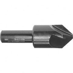 Melin Tool - 2-1/2" Head Diam, 3/4" Shank Diam, 4 Flute 120° High Speed Steel Countersink - Best Tool & Supply