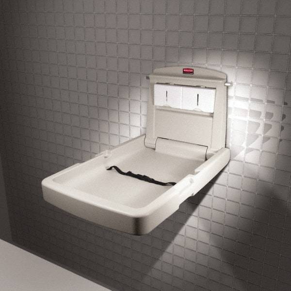 Rubbermaid - Baby Changing Station - 23" Long x 4" High x 34.1" Wide - Best Tool & Supply