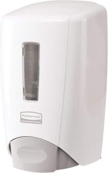 Rubbermaid - 500 mL Foam/Liquid Hand Soap Dispenser - Plastic, Wall Mounted, White - Best Tool & Supply