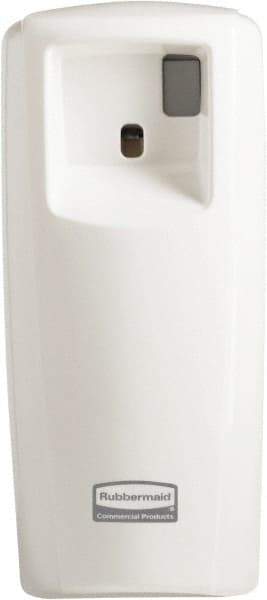 Rubbermaid - 0.019 Cu Ft Coverage, White Metered Aerosol Dispenser - Best Tool & Supply