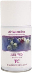 Rubbermaid - 5.25 oz Air Freshener Dispenser Aerosol Refill - Linen, Compatible with Standard Aerosol Dispensers - Best Tool & Supply