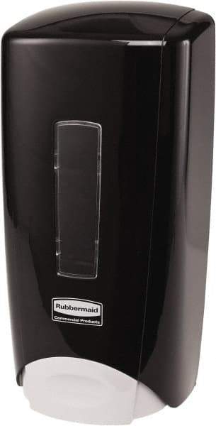 Rubbermaid - 1000 to 1300 mL Foam/Liquid Hand Soap Dispenser - Plastic, Wall Mounted, Black - Best Tool & Supply