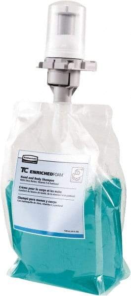 Rubbermaid - 1,300 mL Dispenser Refill Fresh Spring Hair & Body Wash - Pearlized Aqua - Best Tool & Supply