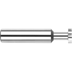 Harvey Tool - 3/16" Cut Diam, 0.018" Cut Width, 3/16" Shank, Straight-Tooth Woodruff Keyseat Cutter