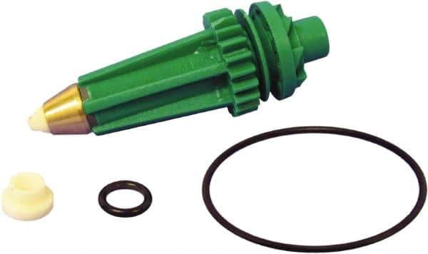 Kranzle - Rotating, Brass, Ceramic, Plastic & Rubber, Pressure Washer Nozzle Repair Kit - 1.19mm Orifice Diam, Green - Best Tool & Supply