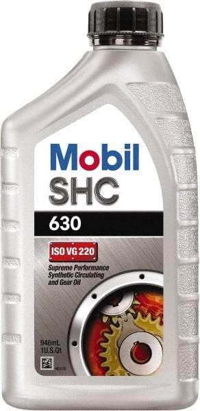 Mobil - 1 Qt Bottle, Synthetic Gear Oil - ISO 220 - Best Tool & Supply