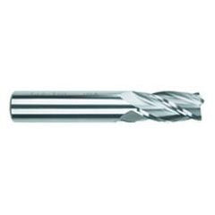 5/8 Dia. x 3-1/2 Overall Length 4-Flute .060 C/R Solid Carbide SE End Mill-Round Shank-Center Cut-Uncoated - Best Tool & Supply