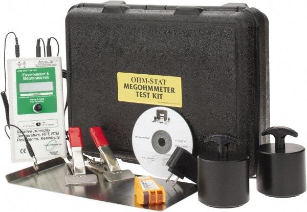 PRO-SAFE - Anti-Static Monitors & Testers Type: Test Kit for Static Control Surfaces Power Source: Plug-In - Best Tool & Supply