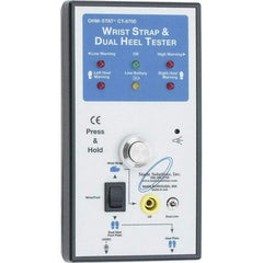 PRO-SAFE - Anti-Static Monitors & Testers Type: Wrist Strap Tester Power Source: Plug-In - Best Tool & Supply