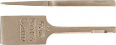 Ampco - 2" Head Width, 7-3/4" OAL, 5/8" Shank Diam, Scaling Chisel - Square Drive, Square Shank - Best Tool & Supply