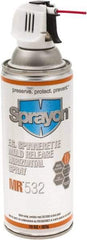 Sprayon - 12 Ounce Aerosol Can, Clear, General Purpose Mold Release - Food Grade, Silicone Composition - Best Tool & Supply