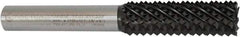 Controx - 17mm Diam, 2" LOC, Plain End, Powdered Metal Diamond Pattern Router Bit - Right Hand Cut, 4-1/2" OAL - Best Tool & Supply