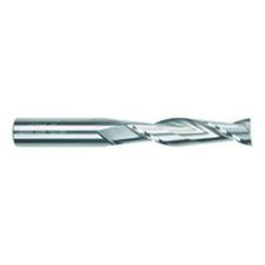 1/4 Dia. x 3 Overall Length 2-Flute Square End Solid Carbide SE End Mill-Round Shank-Center Cut-Uncoated - Best Tool & Supply