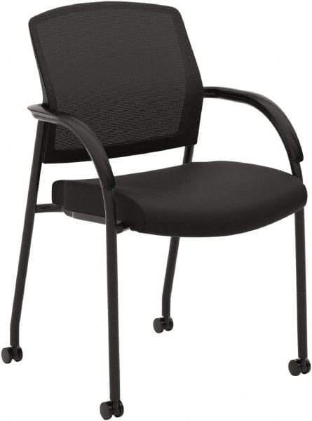 Hon - 34-1/2" High Guest Chair - 23" Wide x 24-3/4" Deep, Fabric Mesh Seat, Black - Best Tool & Supply