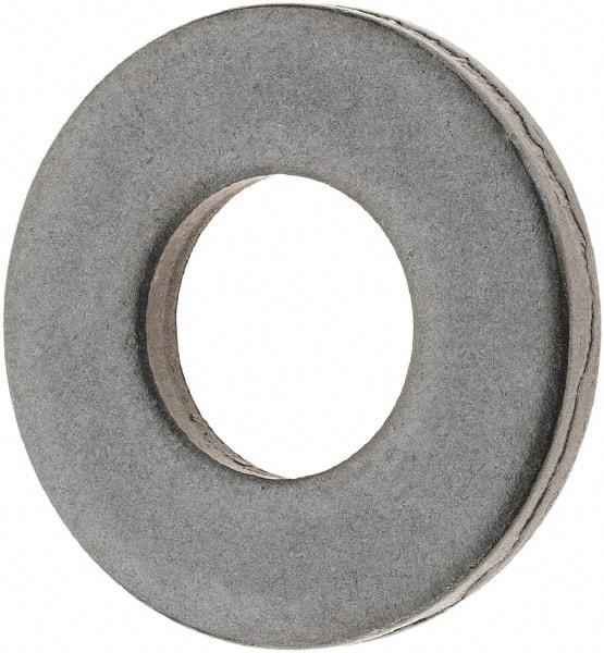 TE-CO - 7/16" Screw, Grade 1010 Steel Standard Flat Washer - 15/32" ID x 1" OD, 1/8" Thick, Black Oxide Finish - Best Tool & Supply