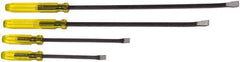 Proto - 4 Piece Pry Bar Set - Includes 14-1/2, 17-1/2, 28 & 31-7/8" Lengths - Best Tool & Supply