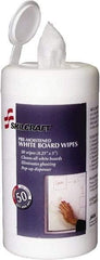 Ability One - Pre-Moistened White Board Wipes - Center Pull, 4-1/4" x 6-1/4" Sheet Size, White - Best Tool & Supply