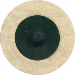 WALTER Surface Technologies - 3" Diam, Unmounted Buffing Wheel - Quick Change Felt Disc - Best Tool & Supply