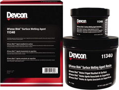 Devcon - 1 Lb Pail Two Part Epoxy - 15 min Working Time, 2,616 psi Shear Strength - Best Tool & Supply