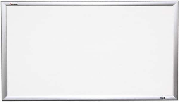 Ability One - 2" High x 40" Wide Porcelain on Steel Magnetic Marker Board - Porcelain, 64" Deep - Best Tool & Supply