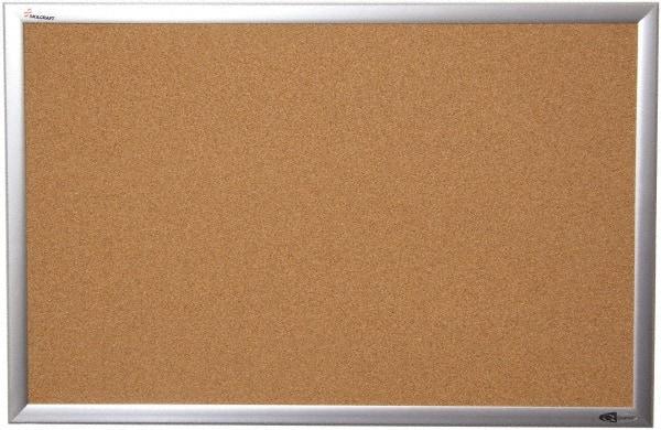 Ability One - 22" Wide x 2" High Self-Heal Cork Bulletin Board - Natural (Color) - Best Tool & Supply