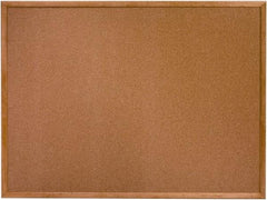 Ability One - 26" Wide x 2" High Self-Heal Cork Bulletin Board - Natural (Color) - Best Tool & Supply