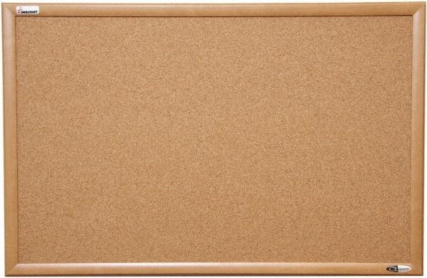 Ability One - 37" Wide x 2" High Self-Heal Cork Bulletin Board - Natural (Color) - Best Tool & Supply