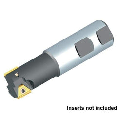 Kennametal - 26mm Cut Diam, 43mm Max Hole Depth, 63/64" Shank Diam, Internal/External Indexable Thread Mill - Insert Style STN 16, 16mm Insert Size, 2 Inserts, Toolholder Style TMS, 100mm OAL - Best Tool & Supply